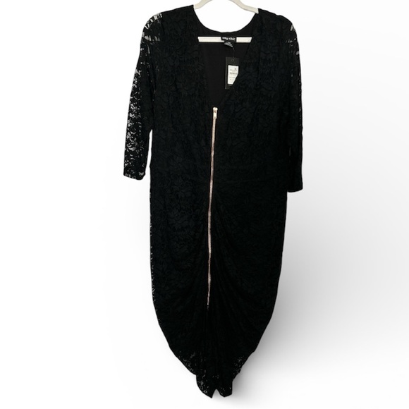 City Chic Dresses & Skirts - City Chic Black Lace Dress